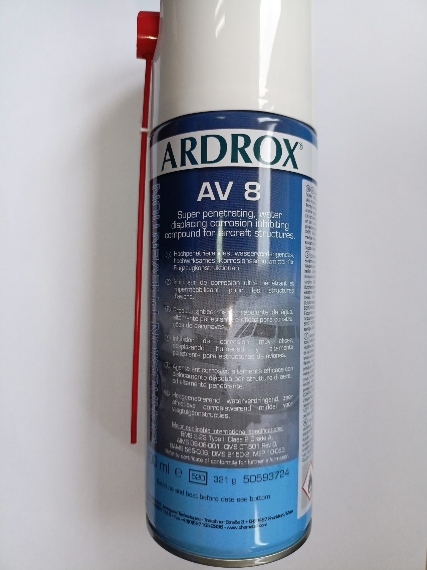 Ardrox AV8 (400ml) aerosol